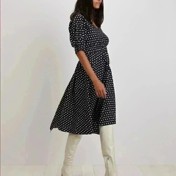 The Kit. Black cube Sophie dress NWT L - Picture 4 of 5